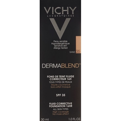 Vichy Dermablend Teintkorrigierendes Make-Up 35 Sand 30ml buy online