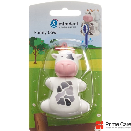 Miradent Funny Snapper Toothbrush Holder Cow buy online
