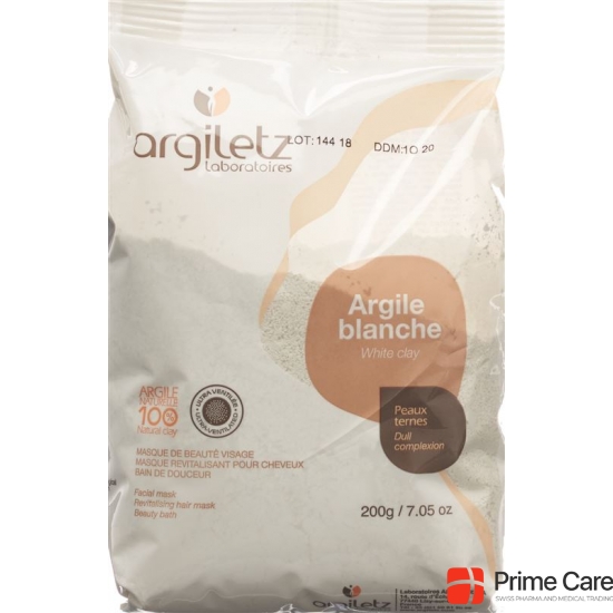 Argiletz Heilerde Weiss Pulver Ultra Fein 200g buy online
