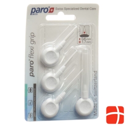 Paro Flexi Grip 1.7mm xxxx-Fine Weiss 4 Stück