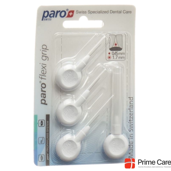 Paro Flexi Grip 1.7mm xxxx-Fine Weiss 4 Stück buy online