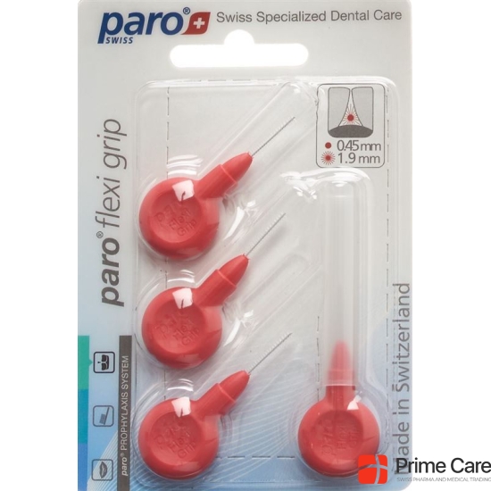 Paro Flexi Grip 1.9mm xxx-Fine Rot 4 Stück buy online