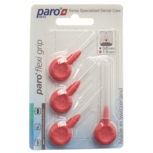 Paro Flexi Grip 1.9mm xxx-Fine Rot 4 Stück buy online