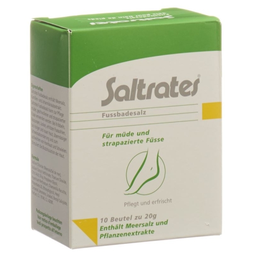 Saltrates Fussbadesalz 10 Beutel 20g buy online