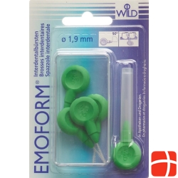 Emoform Interdentalbürsten 1.9mm Hellgrün 5 Stück