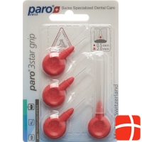 Paro 3Star-Grip 2mm Xxx-Fein Rot Zylin 4 Stück