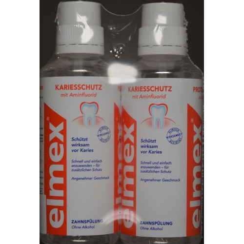Elmex Fluorid Zahnspülung Duo 2x 400ml buy online