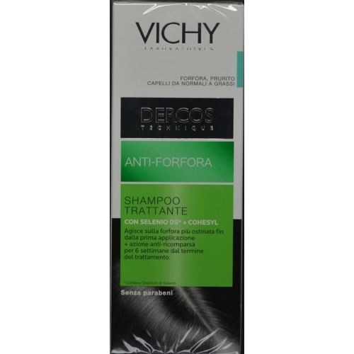 Vichy Dercos Anti-Dandruff Shampoo Oily Hair 200ml buy online