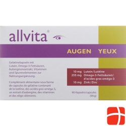 Allvita Augen Kapseln 90 Stück