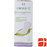 Organyc Slipeinlagen Flach Light Flow 24 Stück