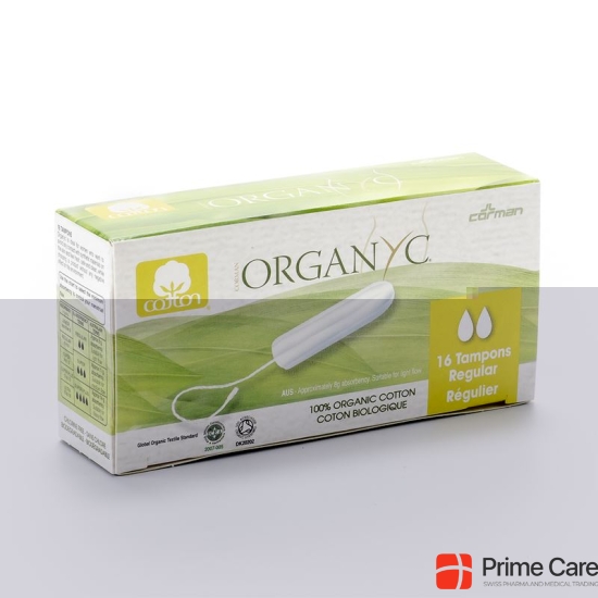 Organyc Tampons Regular 16 Stück buy online