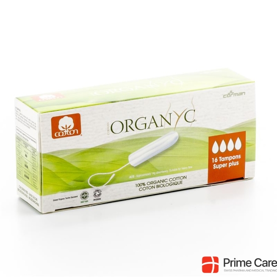 Organyc Tampons Super Plus 16 Stück buy online