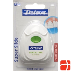 Trisa Super Tape Zahnseide 25m Mint Fluor