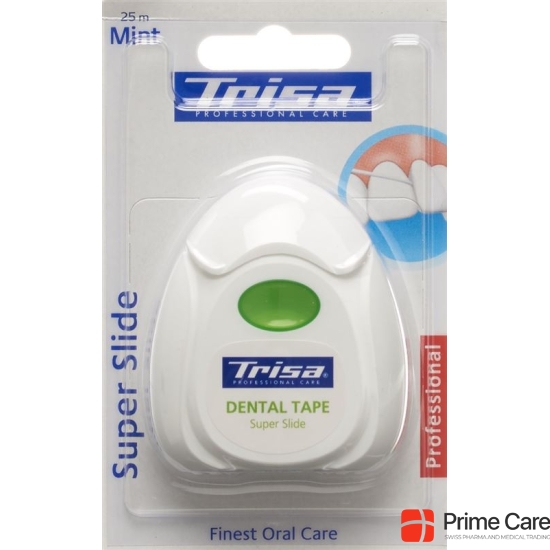 Trisa Super Tape Zahnseide 25m Mint Fluor buy online