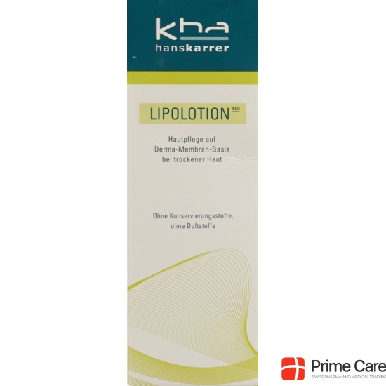 Hans Karrer Eco Lipolotion Tube 200ml buy online