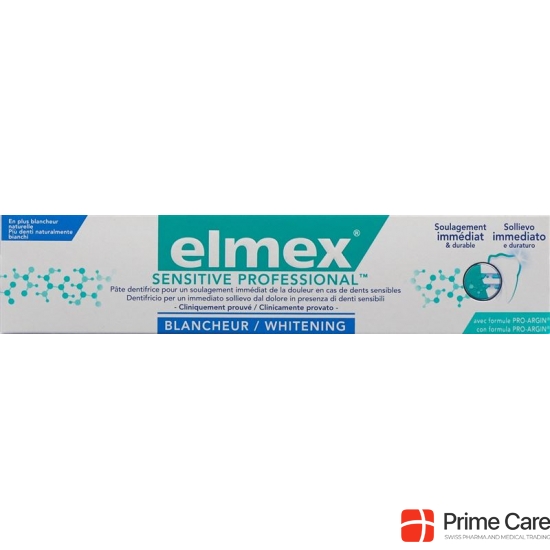 Elmex Sensitive Professional Zahnpasta Sanftes Weiss 75ml buy online