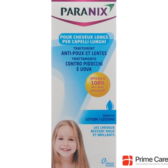 Paranix Sensitive Lotion long hair 150ml buy online