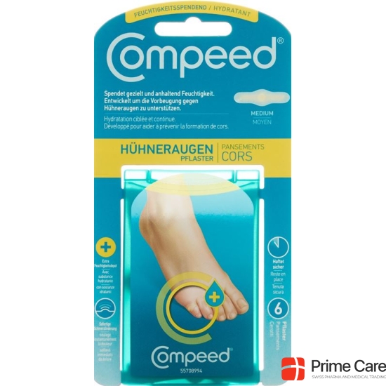 Compeed Corn plaster M moisturising 6 pieces buy online