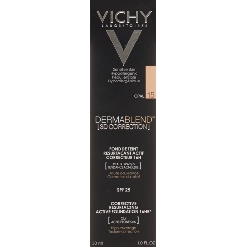 Vichy Dermablend 3D Correction 15 Opal 30ml buy online