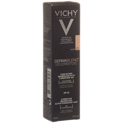 Vichy Dermablend 3D Correction 25 Nude 30ml buy online