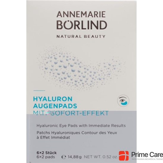 Boerlind Hyaluron Augenpads mit Sofort-Effekt 6 Stück buy online