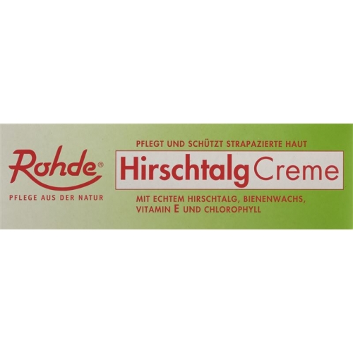 Rohde Hirschtalg Creme 100ml buy online