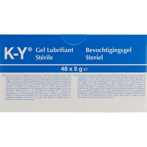 K Y Gelee Gleitmittel Steril (neu) 48x 5g buy online