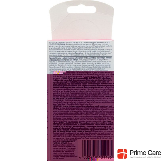 Veet Präzisions Kaltwachsstreifen Gesicht Sensible Haut 10x 2 Stück buy online