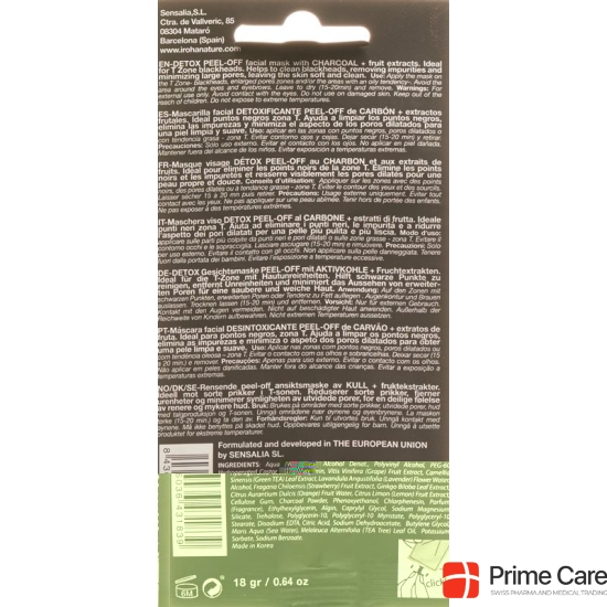 Iroha Detox Peel Off Mask Blackheads buy online