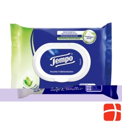 Tempo Feuchte Toilettentücher Sanft&sens 42 Stück
