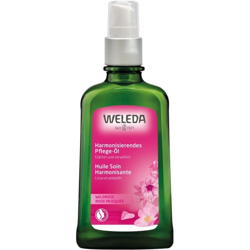 Weleda Wildrose Harmonisierendes Pflege-Öl Glasflasche 100ml buy online