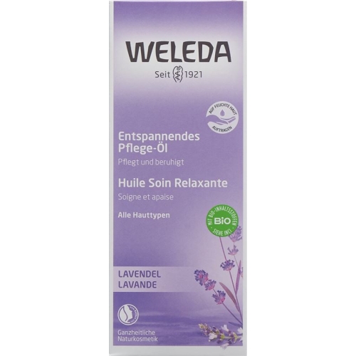Weleda Lavender Relaxation Oil Glass Bottle 100ml buy online
