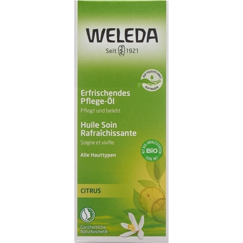 Weleda Citrus Erfrischungs-Öl Glasflasche 100ml buy online