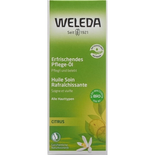 Weleda Citrus Erfrischungs-Öl Glasflasche 100ml buy online