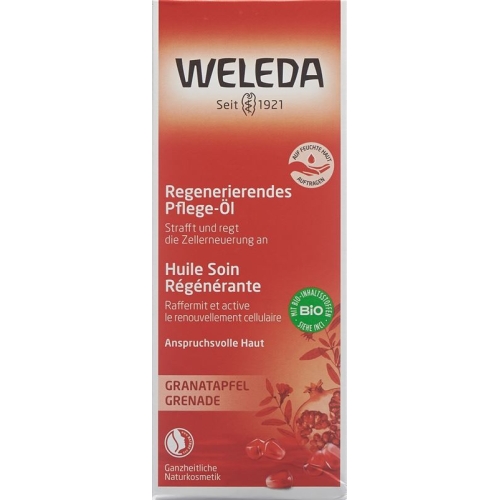 Weleda Granatapfel Regenerations-Öl Glasflasche 100ml buy online
