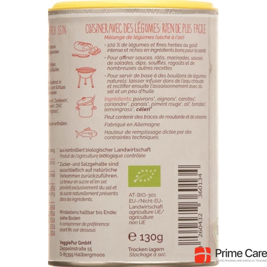 Veggiepur Gemüse-mix Fruchtig-Scharf 130g buy online