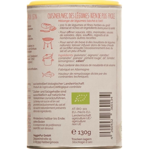 Veggiepur Gemüse-mix Fruchtig-Scharf 130g buy online