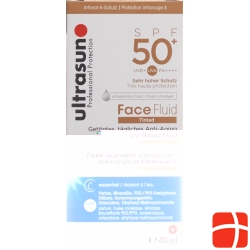 Ultrasun sun protection fluid face tinted Honey SPF 50+ 40ml