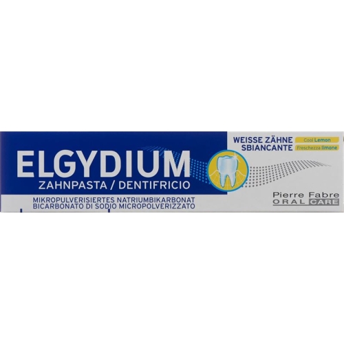 Elgydium Weisse Zaehne Zahnpasta Lemon Tube 75ml buy online