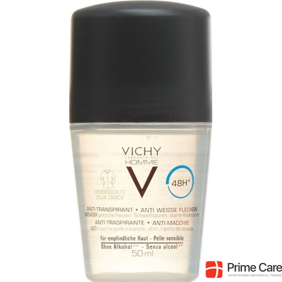 Vichy Homme Deo Anti-Flecken 48h Roll On 50ml buy online
