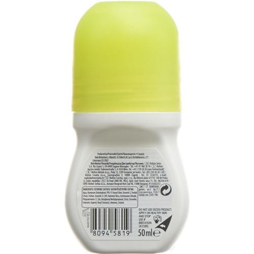 Borotalco Active Fr Roll On Zitrus Limette 50ml buy online