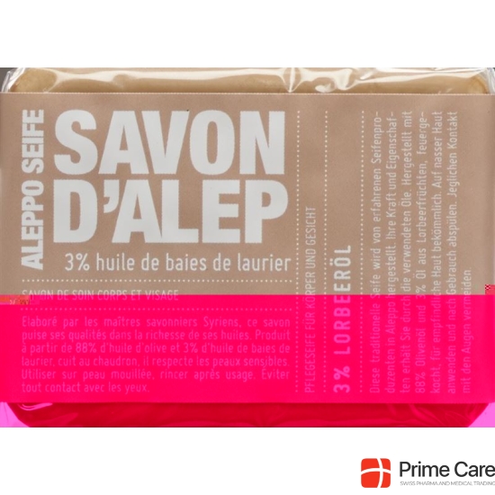 Bionaturis Aleppo Seife 3% 100g buy online