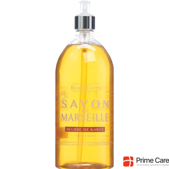 Beauterra Flüssigseife Marseille Karite 1000ml buy online