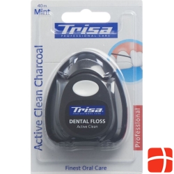 Trisa dental floss Active Clean Charcoal