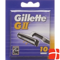 Gillette GII Ersatzklingen 10 Stück