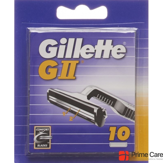 Gillette GII Ersatzklingen 10 Stück buy online
