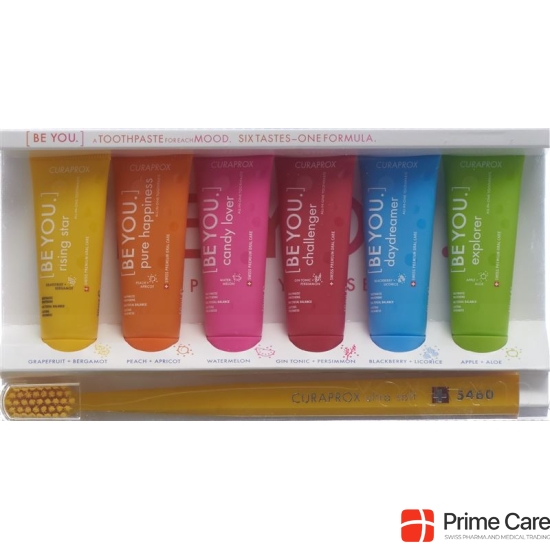 Curaprox Be You Six-taste-pack 10ml buy online