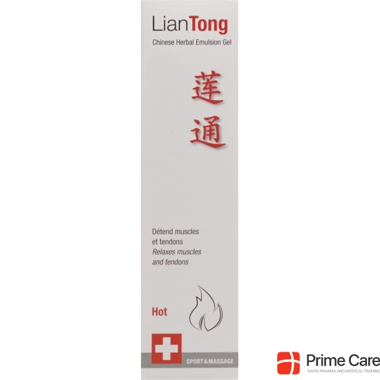 Liantong Chinese Herbal Emulsion Gel Hot 75ml buy online