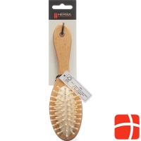 Herba Haarbürste M Holzstift Klein Buchenholz FSC