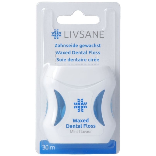 Livsane Dental Floss Waxed 30m buy online